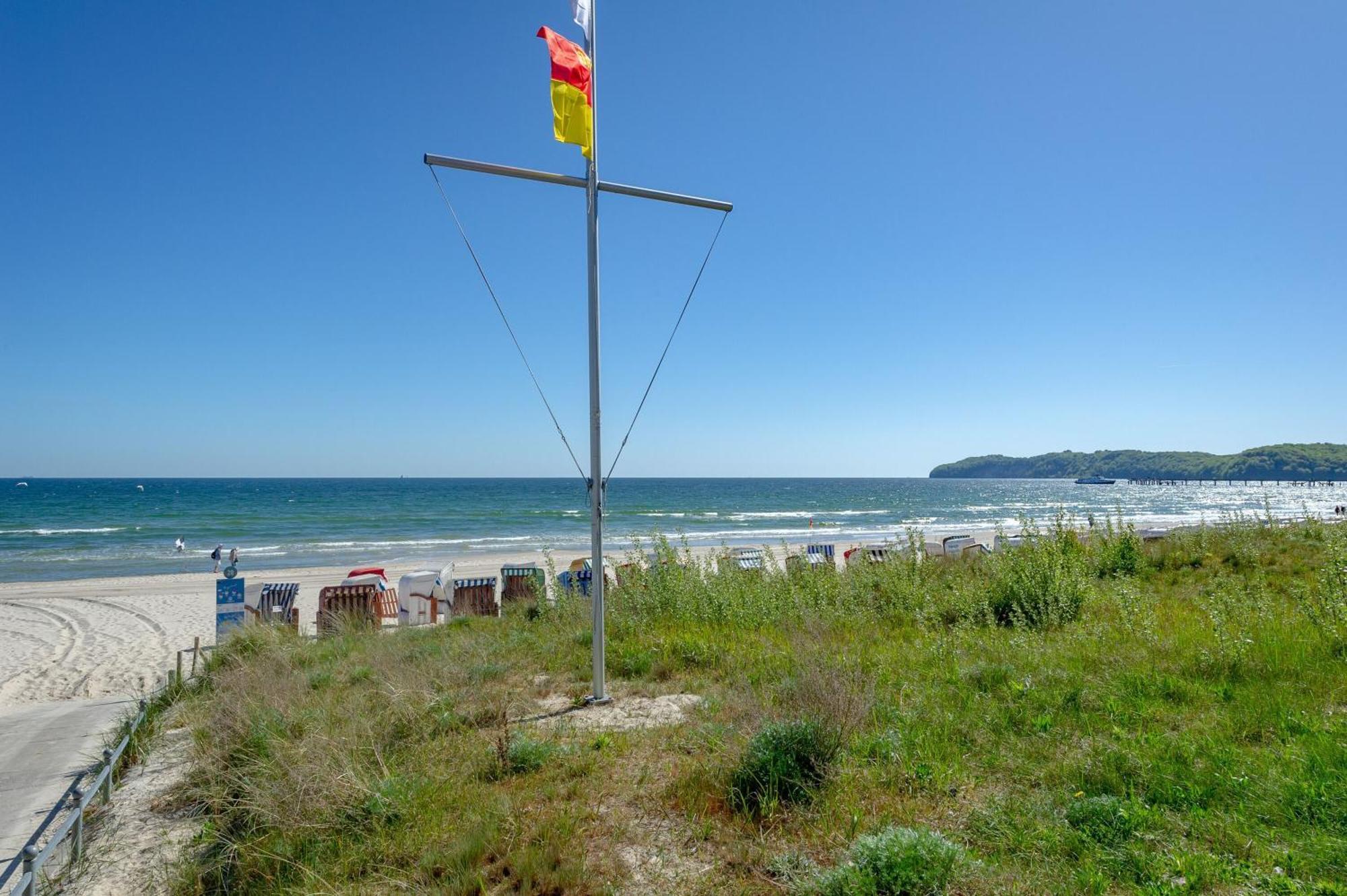 Seitlicher Meerblick, Nur 50 Meter Zum Strand 宾茨 外观 照片